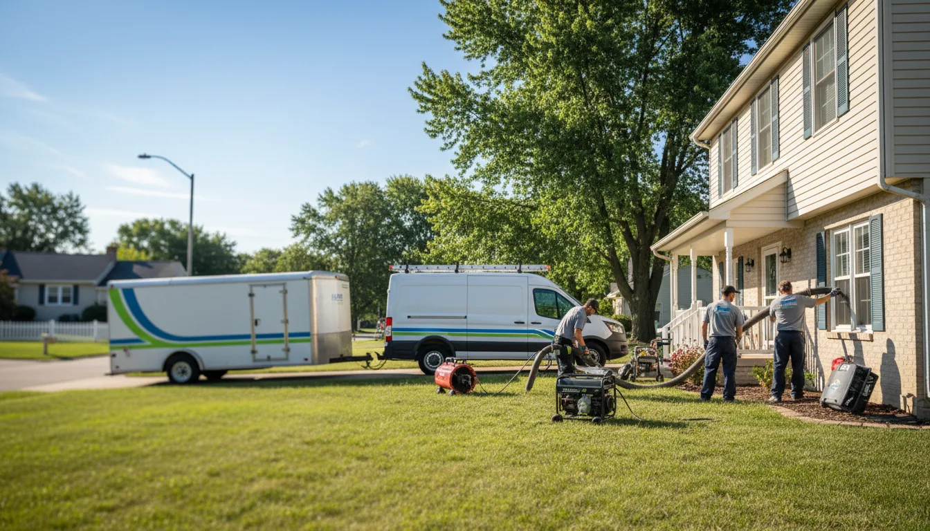 Flooded Basement Restoration And Cleanup With Repair in Geneva, NY near me